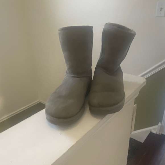 UGG Charcoal Suede Boots - Picture 16 of 16